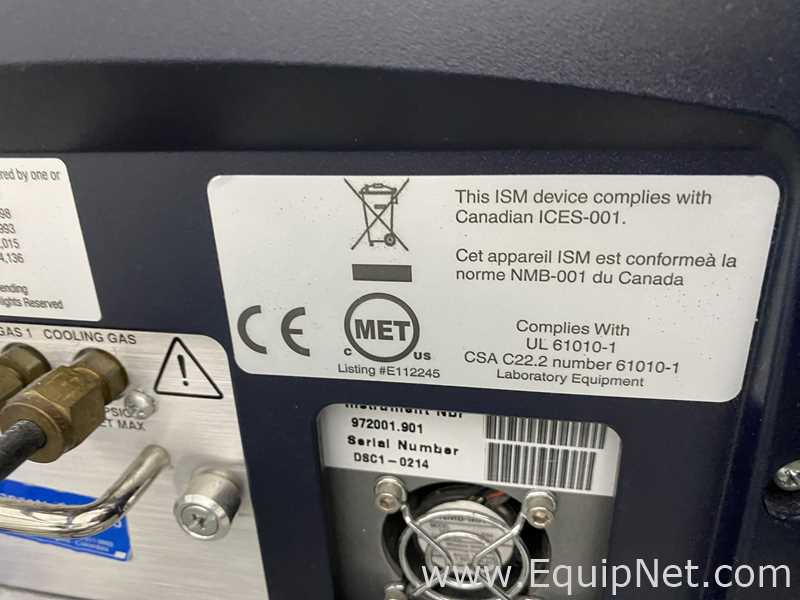 Analizador Quimico De Calorimetria Por Barrido A Instruments Discovery TGA
