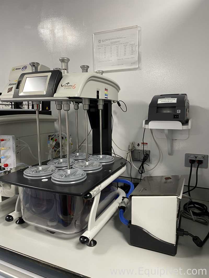 Sistema Disolutor Hanson Lab Solutions Vision Classic 6 Con Calentador MDL