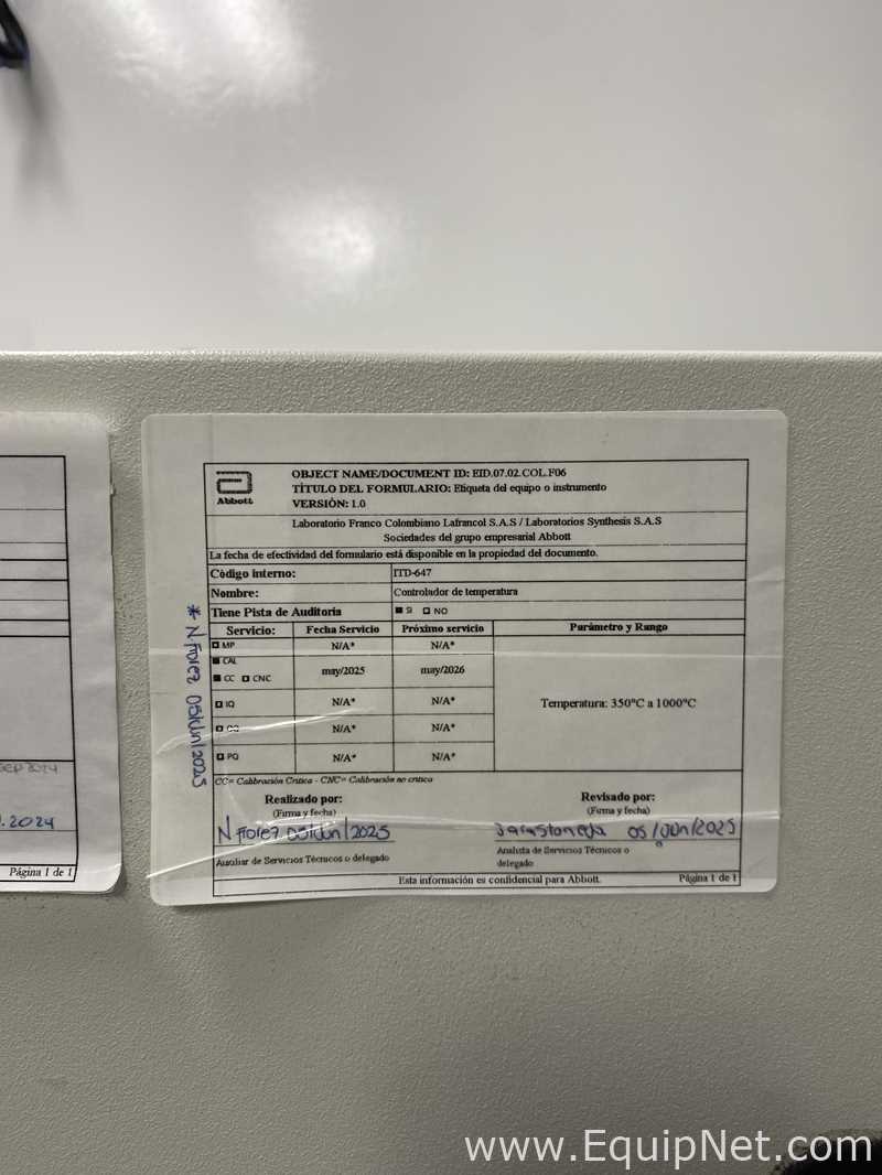 Horno De Vacio Thermo Scientific Lindberg Blue M CF51794C-1 