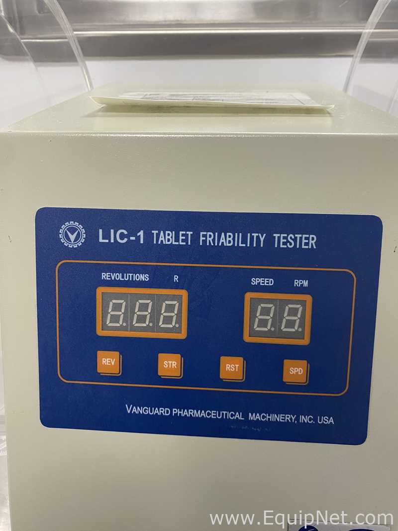 Testeador De Friabilidad En Tabletas Vanguard LIC-1