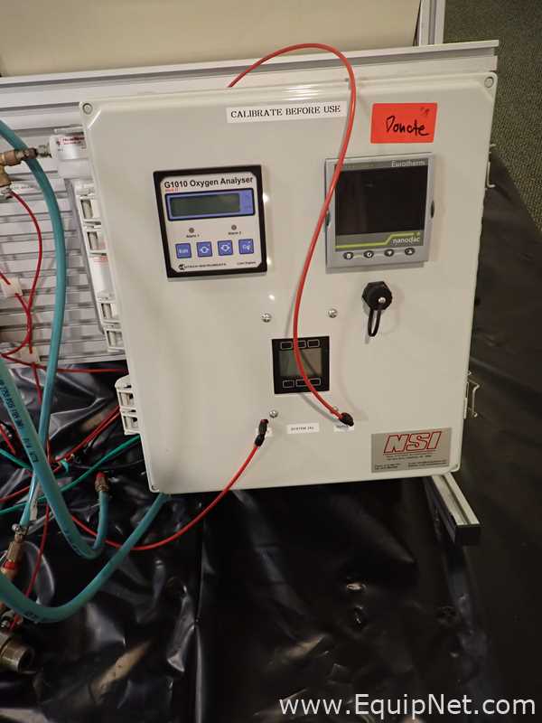 Custom Controller with and Intech Instruments G1010 Oxygen Analyzer