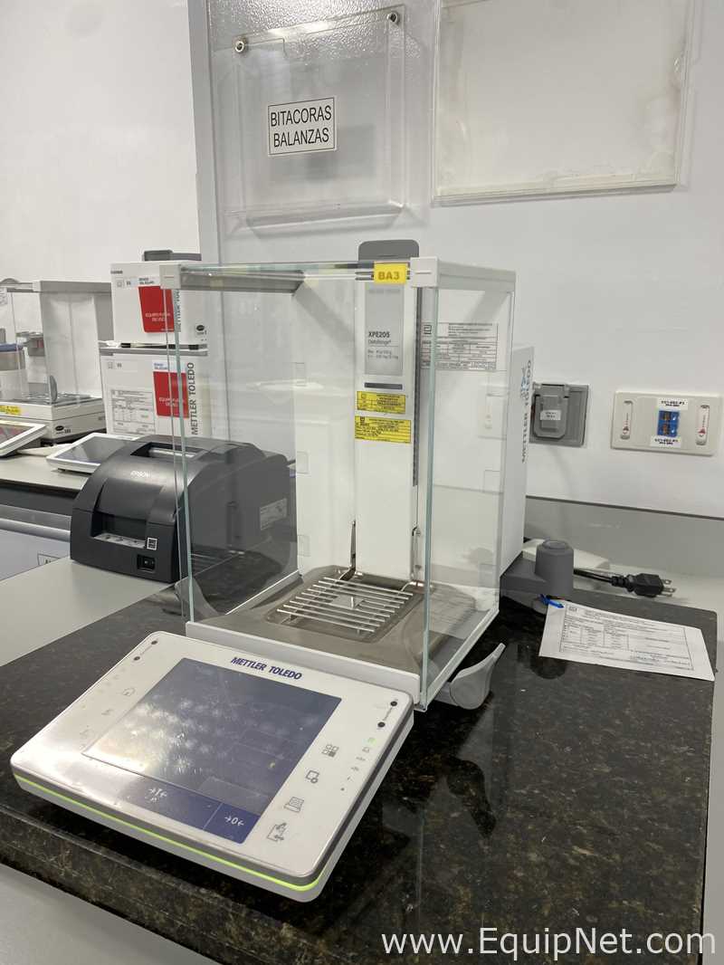 Balanza Mettler Toledo XPE205