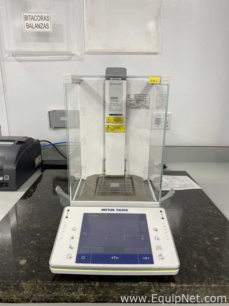 Balanza Mettler Toledo XPE205