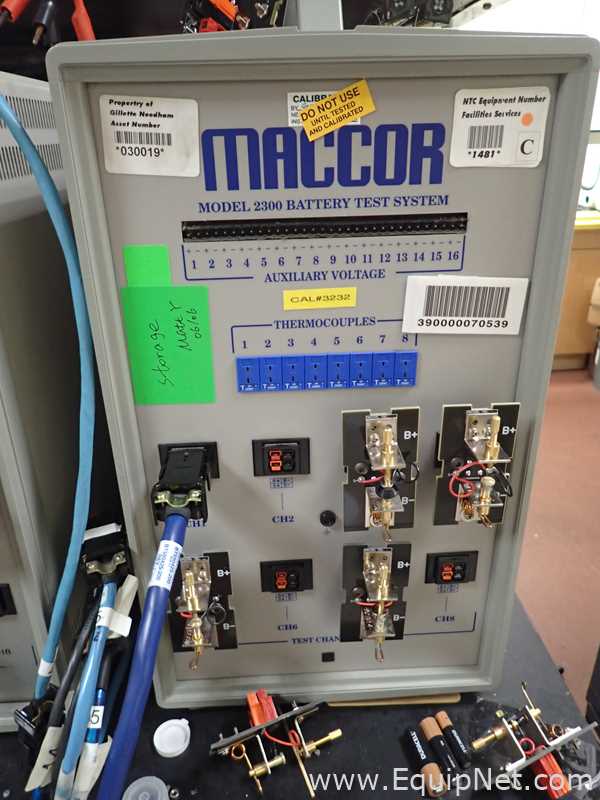 lote de  2 Equipamento para Testes Maccor 2300