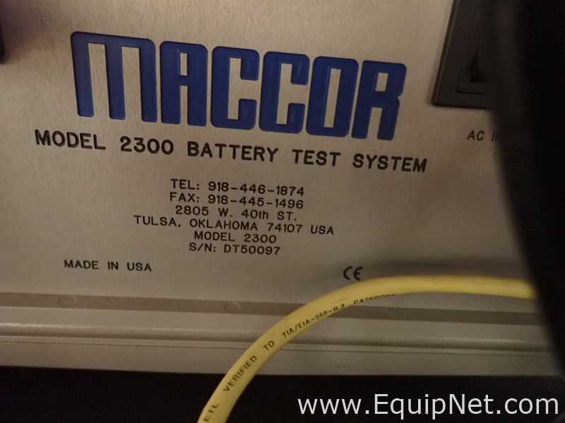 lote de  2 Equipamento para Testes Maccor 2300