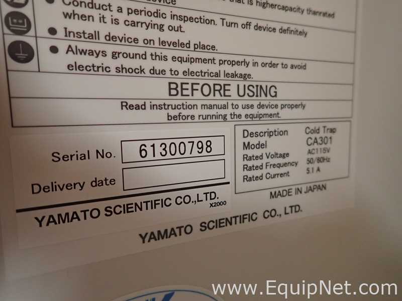 Horno al Vacío Yamato ADP200C