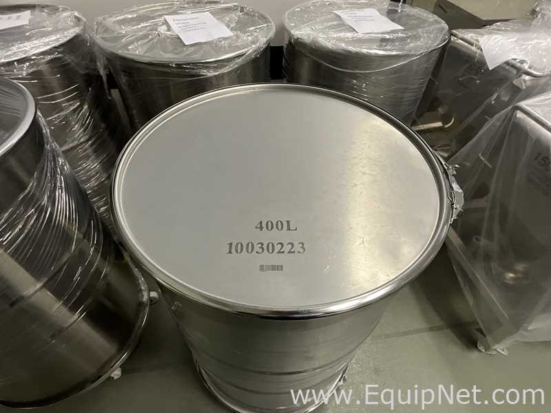 Tambor aço inox Muller 350 Litre.  400 Litros