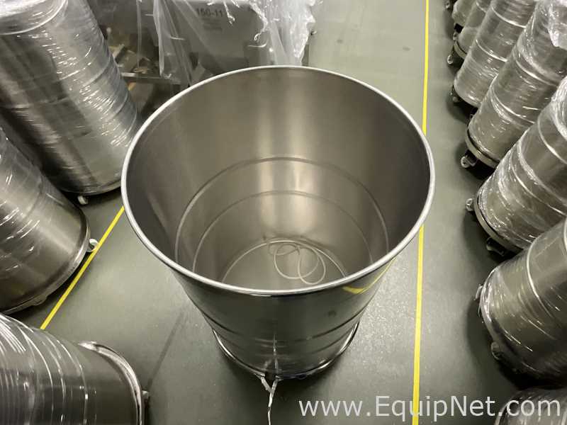 Tambor aço inox Muller 350 Litre.  400 Litros
