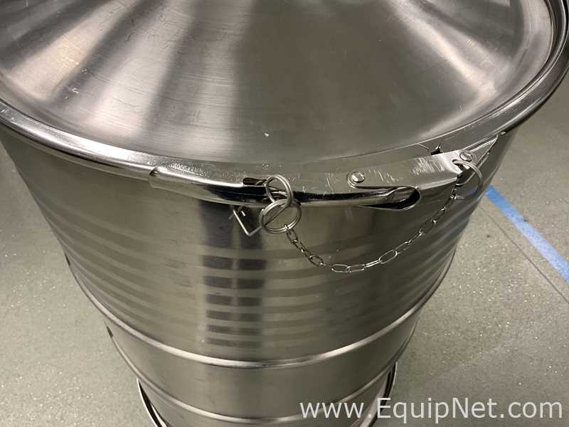 Tambor aço inox Muller 350 Litre.  400 Litros