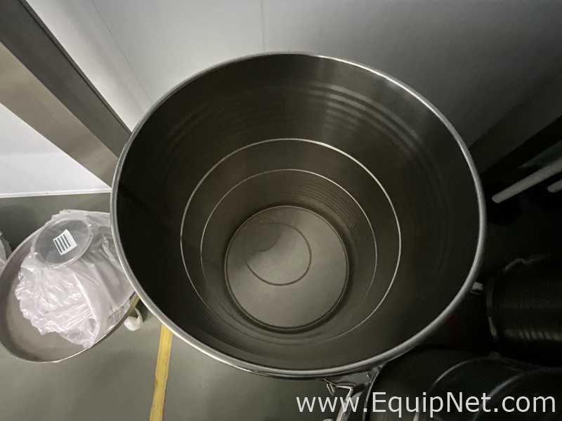 Tambor aço inox Muller 350 Litre.  400 Litros