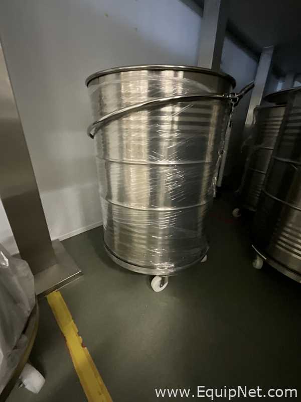 Tambor aço inox Muller 350 Litre.  400 Litros