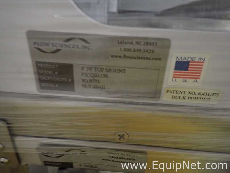 Flow Sciences FSCQ03158 Fume and Flow Hood