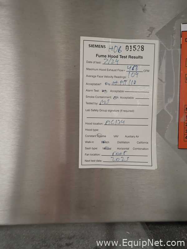 Flow Sciences FS11550 Fume and Flow Hood