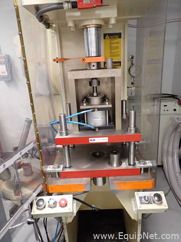 PH Hydraulics OGF-20 Hydraulic Press Capacity 20 Tons with Neslab HX-150 Chiller