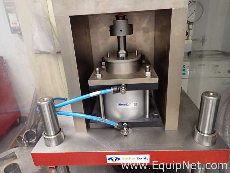 PH Hydraulics OGF-20 Hydraulic Press Capacity 20 Tons with Neslab HX-150 Chiller