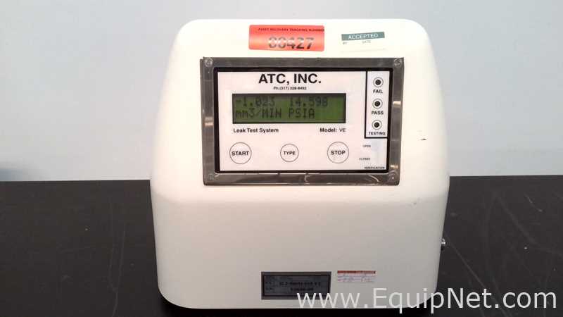 Lot of 2 ATC Micro-Flow Vacuum Pressure Leak Test Instruments