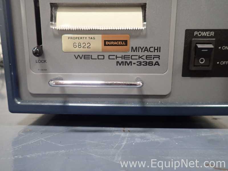 Miyachi IT-500B Inverter Weld Transformer With IP-215A Power Supply and MM-336A Weld Checker