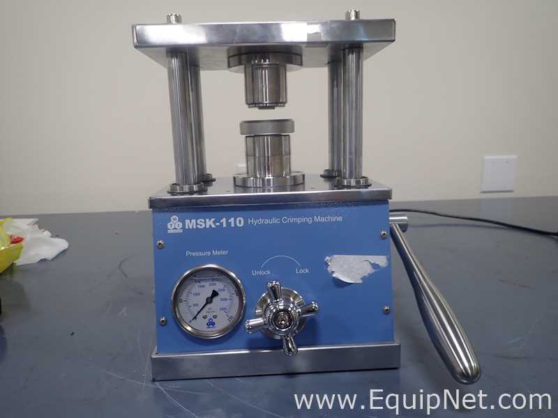 MTI Corporation MSK-110 Compact Hydraulic Press