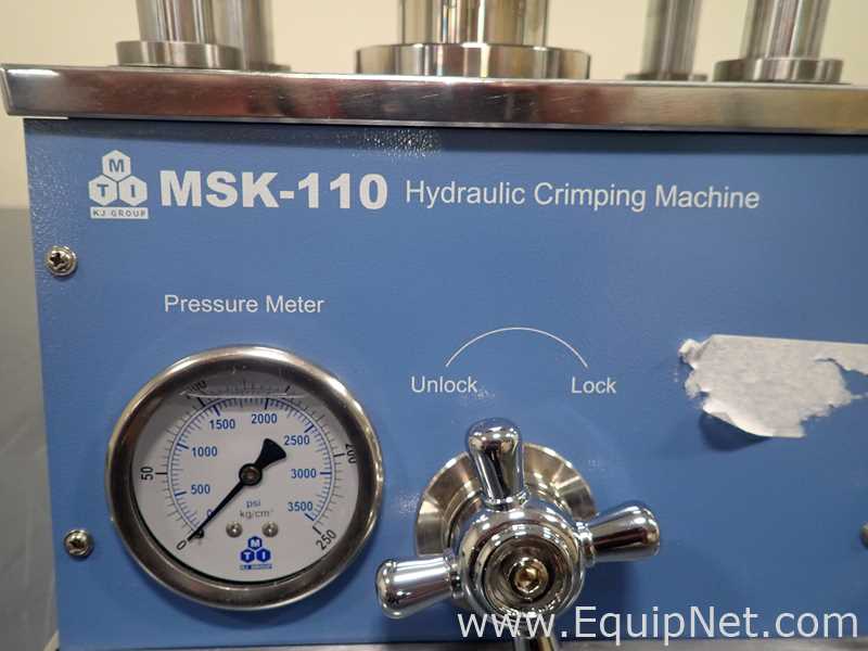 MTI Corporation MSK-110 Compact Hydraulic Press