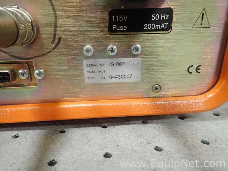 Tesatronic TTD60 Digital Measuring Amplifier With Steel Testing Press