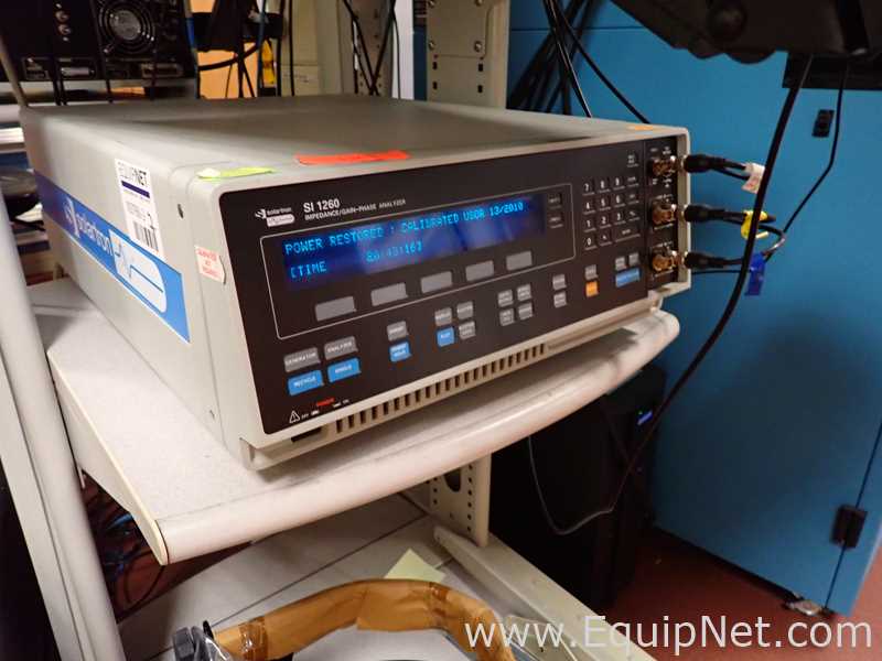 Analisador Solartron SI1260
