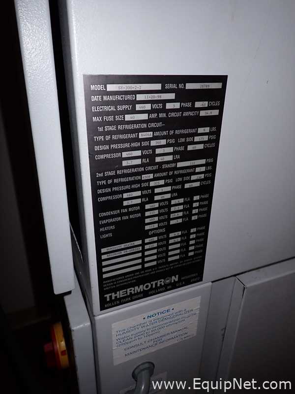 Cámara Ambientales y de Estabilidad Thermotron SE-300-2-2