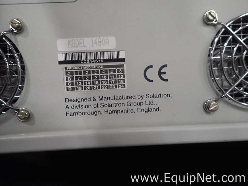 Solartron 1480A Potentiostat
