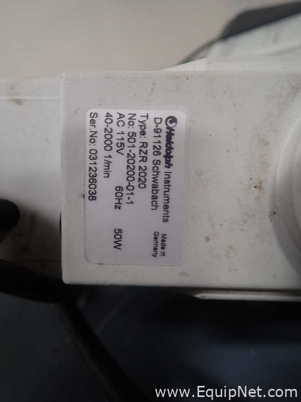 Lot of 4 Heidolph RZR 2020 Dual Range Overhead Mixer