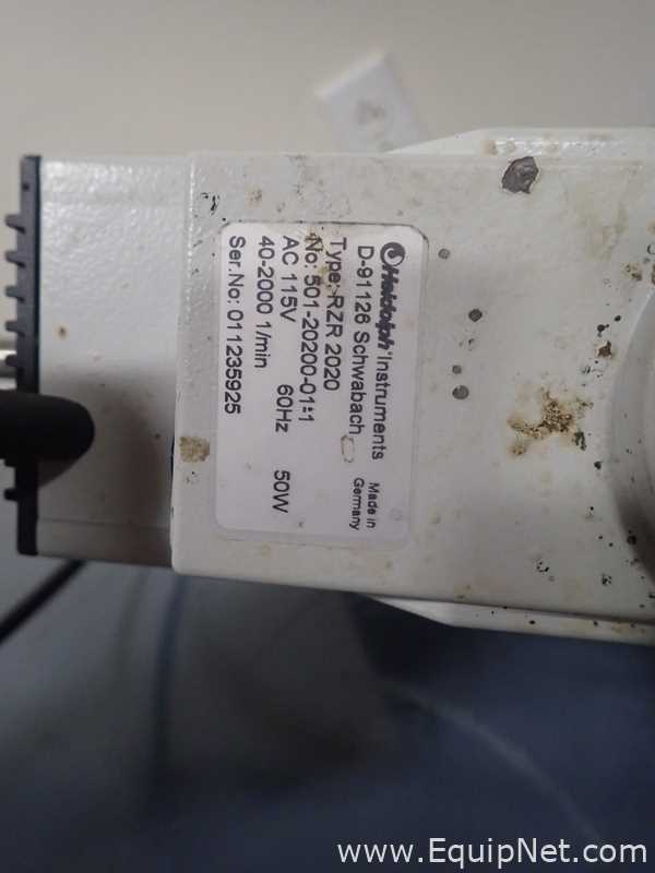 Lot of 4 Heidolph RZR 2020 Dual Range Overhead Mixer