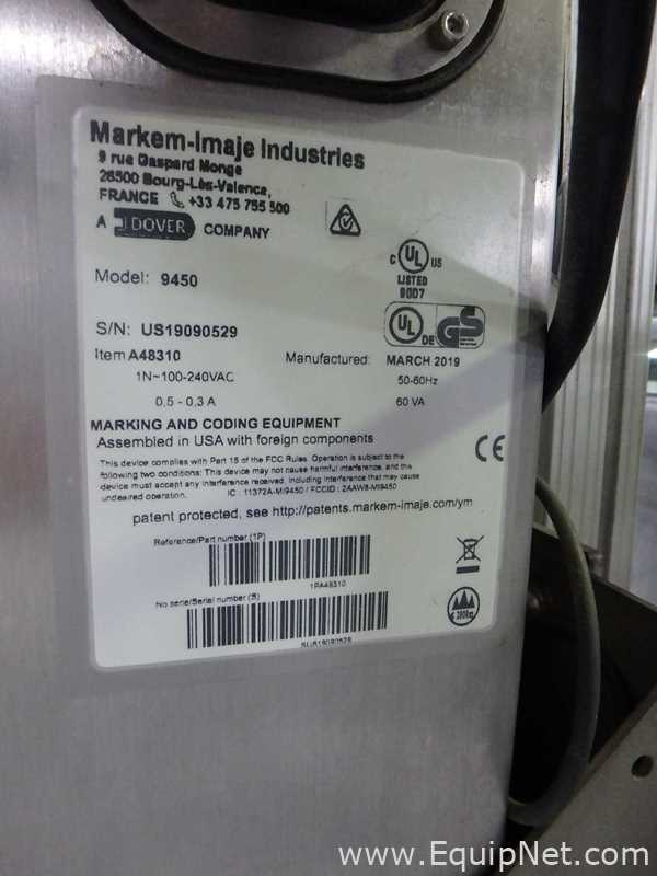 Marcador de Código o Impresión Markem - Imaje 9450