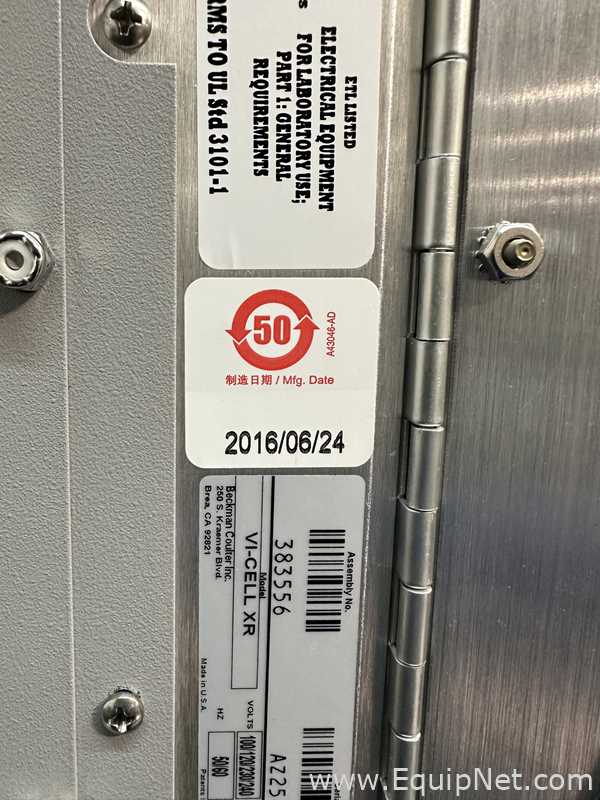 Analisador Beckman Coulter Vi-Cell XR