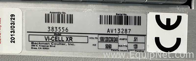 Analizador Beckman Coulter Vi-Cell XR