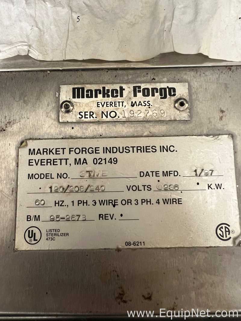 Autoclave Market Forge Company E Autoclave Bench Top