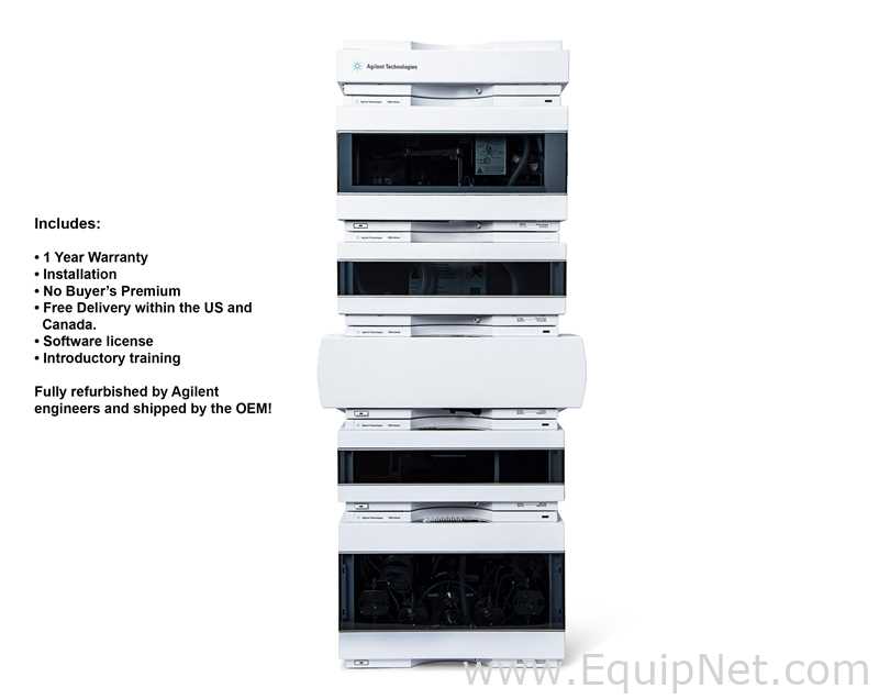 Certified Pre-Owned Agilent 1290 Infinity Binary DAD UHPLC System
