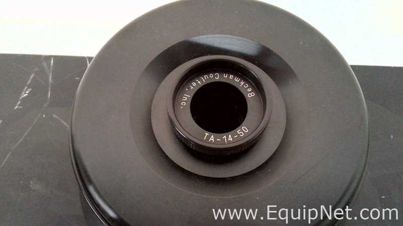 Lot of 2 Beckman Coulter Centrifuge Rotors