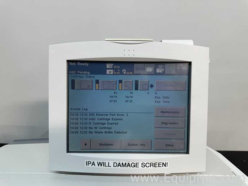 Analizador Siemens RAPIDLAB 1240