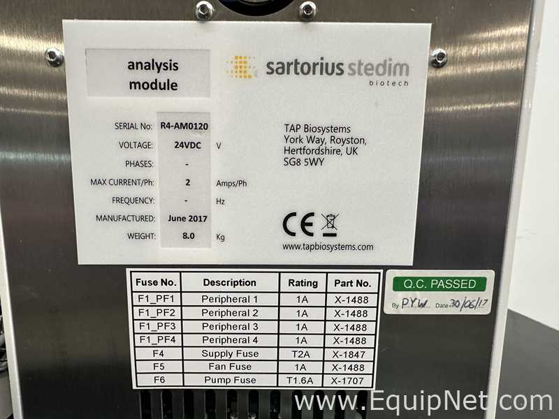 Biorreactor SARTORIUS STEDIM BIOTECH AMBR 24 (001-0B02)