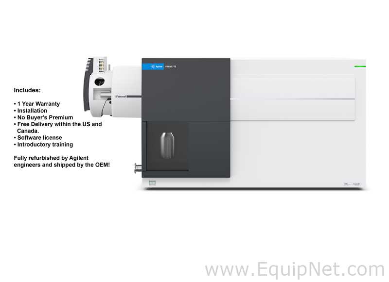 Mass Spectrometers from Agilent Technologies Listing #1080479