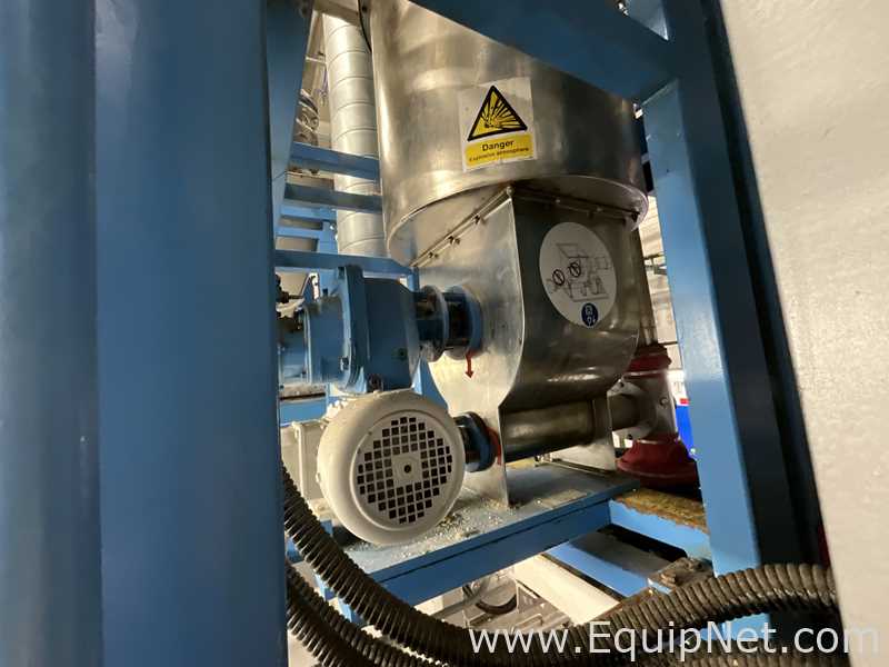 Alimentador de Parafuso aço inox Brabender Technologie DDW-H13/D-DDSR60-180R