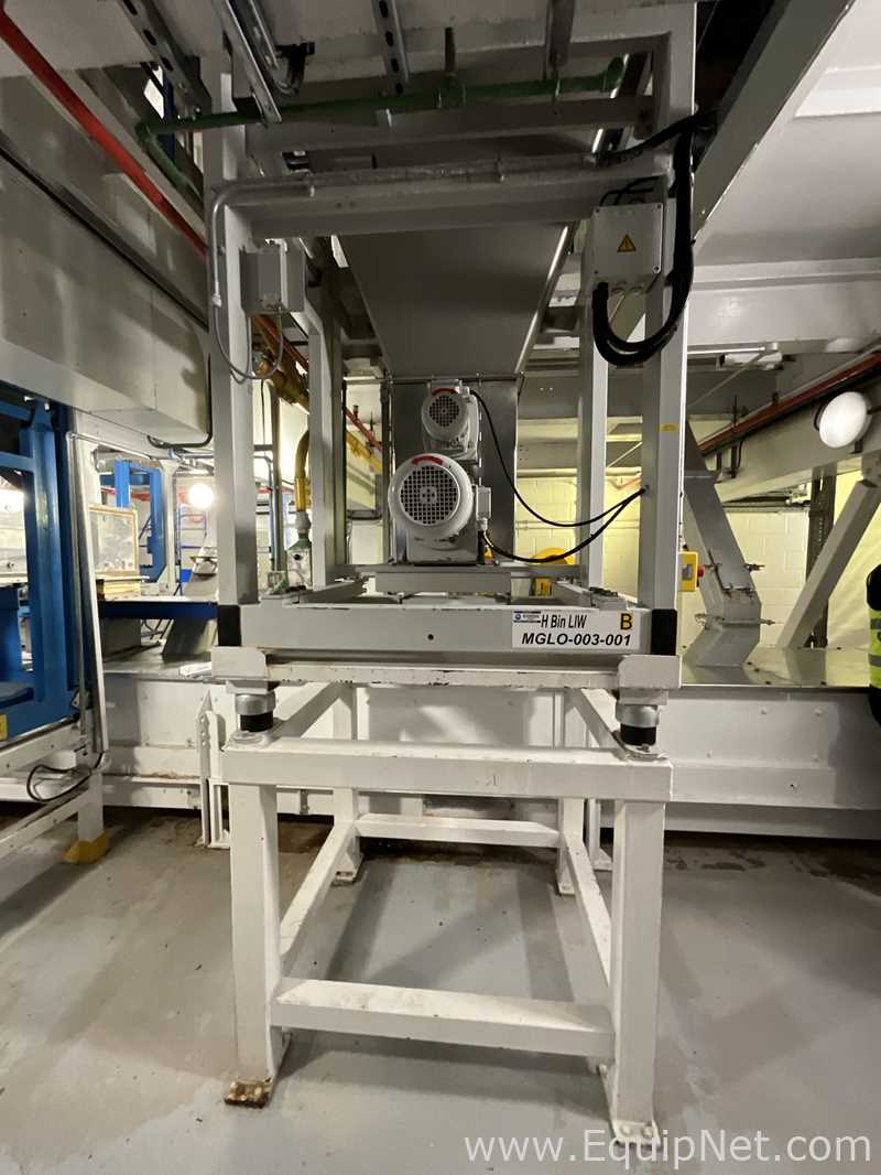 Alimentador de Parafuso aço inox Getriebebau NORD 32-100LA/4 TF TRO