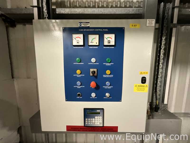 Alimentador de Parafuso aço inox Getriebebau NORD 32-100LA/4 TF TRO
