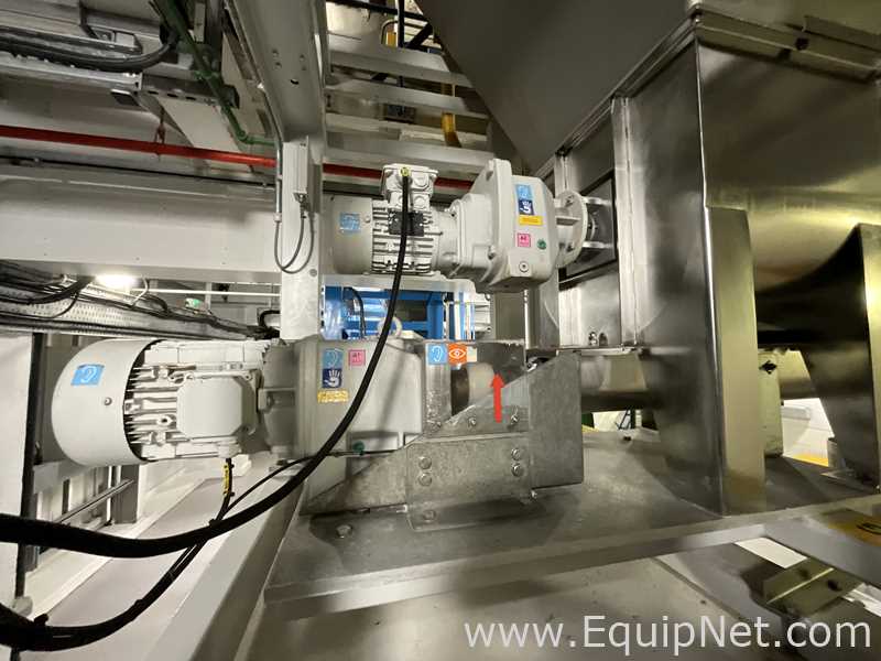 Alimentador de Parafuso aço inox Getriebebau NORD 32-100LA/4 TF TRO