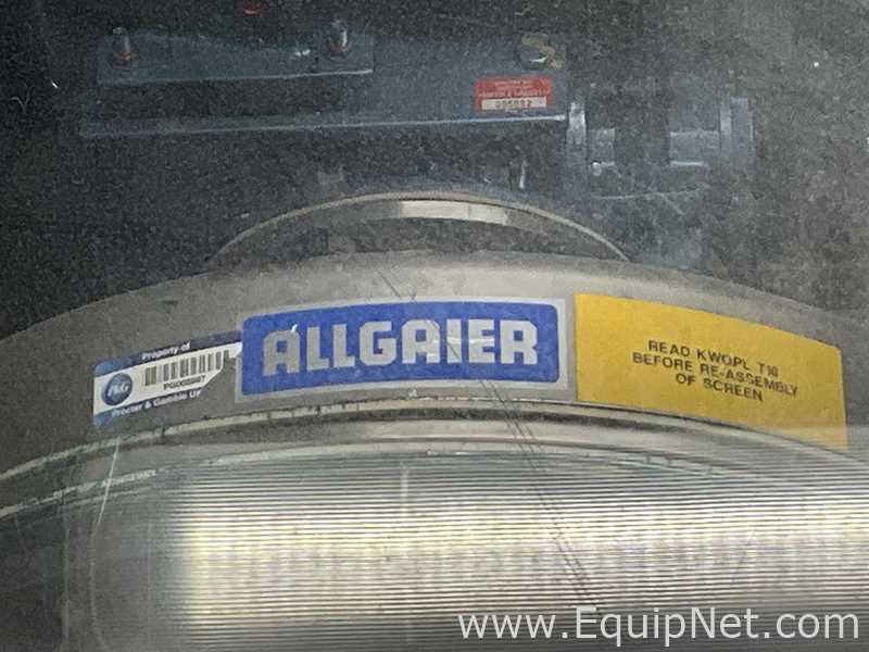 Tamizador o Cernidor Allgaier Werke GmbH D600/1