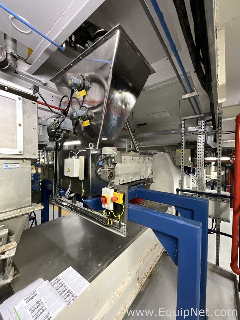 Esteira de Alimentação aço inox Brabender Technologie 