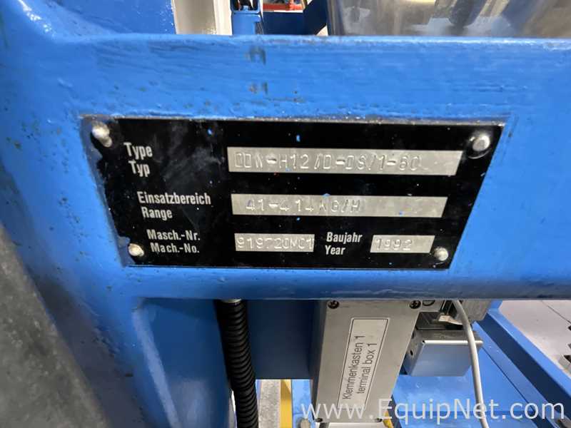 Alimentador de Parafuso aço inox Brabender Technologie DDW-H12/D-DS/1-60