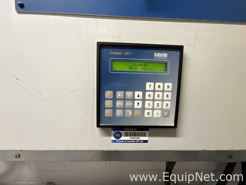 Esteira de Alimentação aço inox Brabender Technologie DDW-H14DA-DB/350N-600