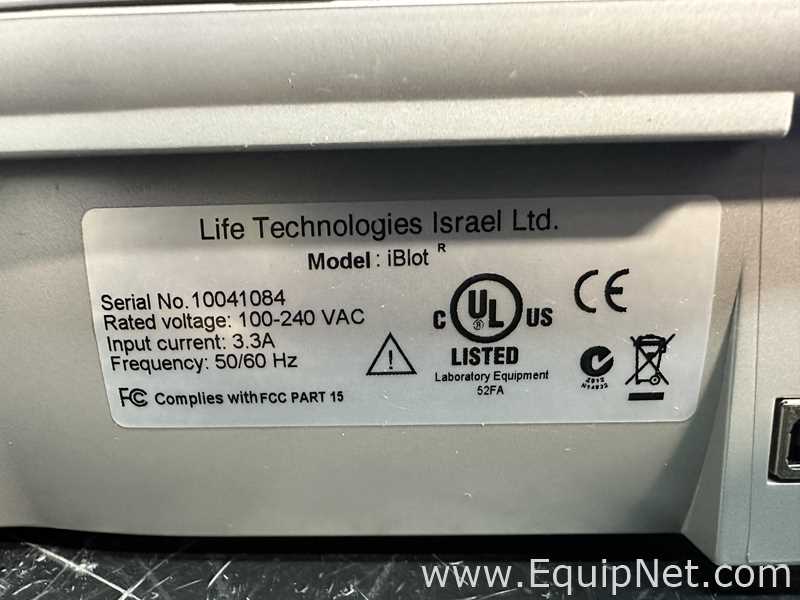 Electroforesis Life Technologies iBlot