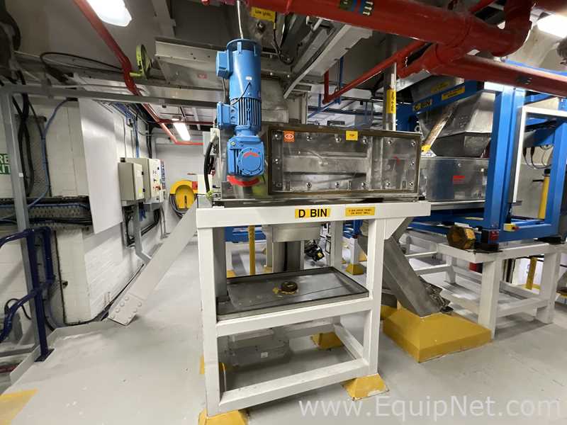 Esteira de Alimentação aço inox Brabender Technologie DBW-G1-350-300
