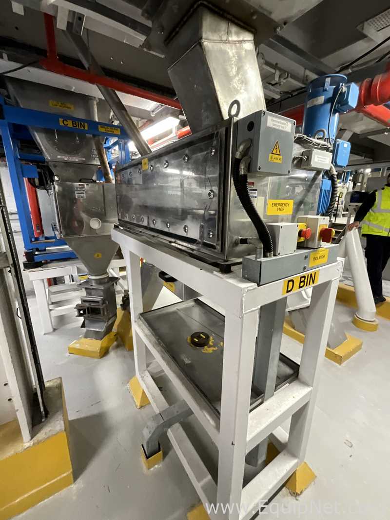 Esteira de Alimentação aço inox Brabender Technologie DBW-G1-350-300