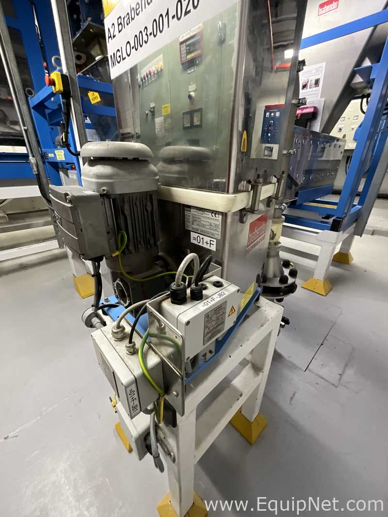 Alimentador de Parafuso aço inox Brabender Technologie DDW-M-FW40